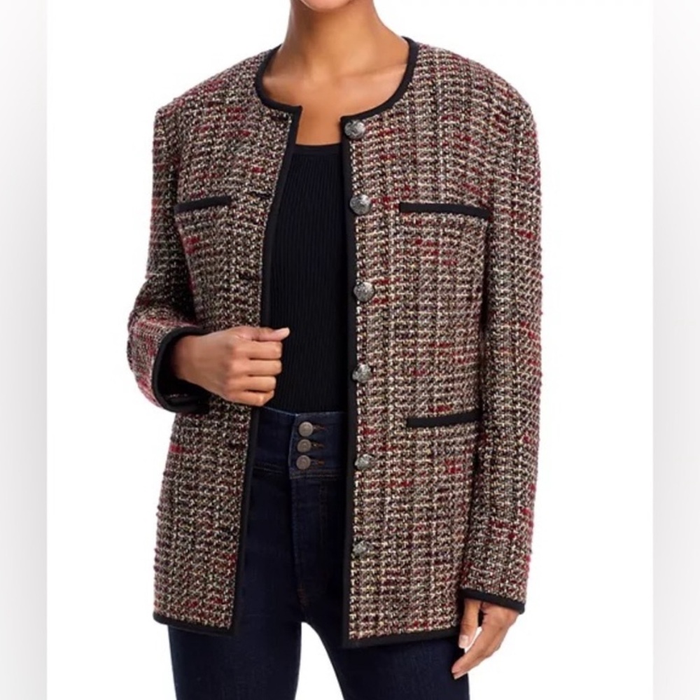 Veronica Beard Watkins Dickey Jacket Size 14 - Picture 3 of 13